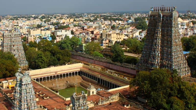 minister Palanivel Thiagarajan mother appointed as Madurai Meenakshi Amman Temple trustee committee chairperson tvk