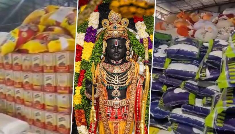 Ram Mandir Trust overwhelmed as supplies from bhakts to make prasad overflow, storage space runs out (WATCH)