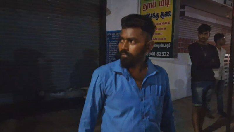 drunken driver arguement with police man in coimbatore video goes viral vel