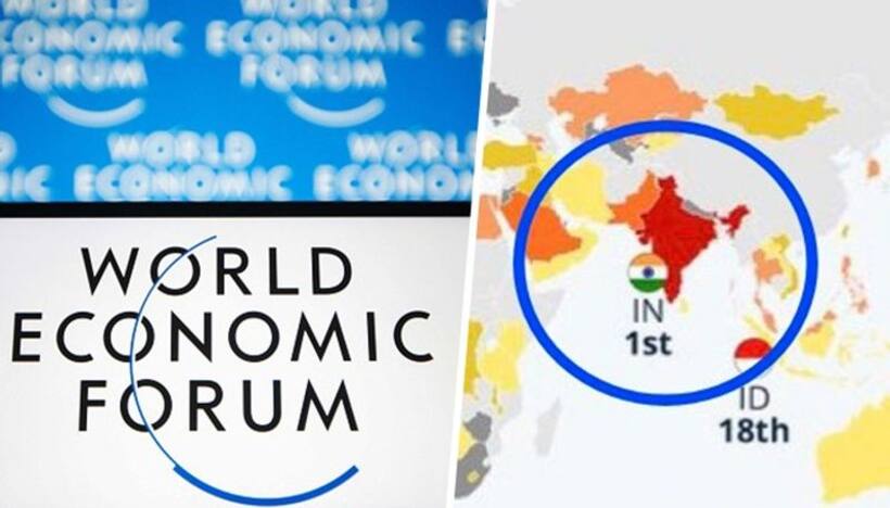 WEF under fire for ranking India as No.1 country in misinformation; backlash after graphic shows incorrect map