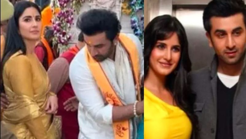 Katrina did not even look up at her ex lover Ranbir Kapoor when she accompanied him to Ayodhya Ram Mandir akb