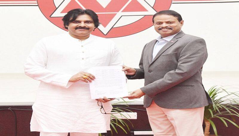  Andhra Pradesh Assembly Elections 2024:Election Commission allots Glass Tumbler For Jana Sena lns