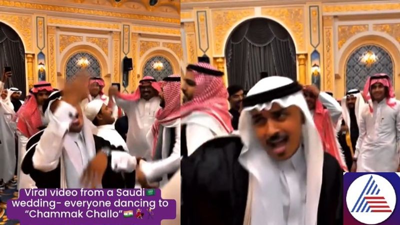 Viral video shows Saudi Arabians' grroving to Shah Rukh Khan's 'Chammak Challo' (WATCH) vkp