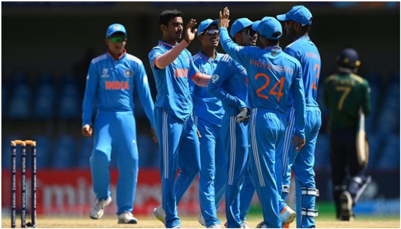 team india u19 won by 201 runs against ireland u19 ksp