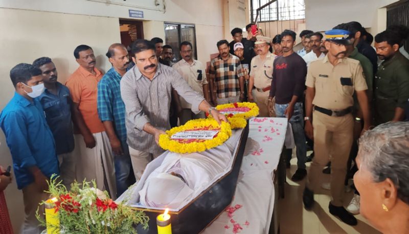 trivandrum coastal warden accident death body was cremated joy