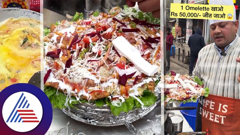 Gurugram vendor will give you Rs 50k if you finish this omelette in 10 mins sgb