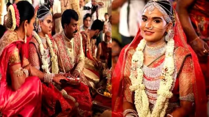 25 crore diamond choker, 17 crore saree; This is the most expensive wedding in India-sak