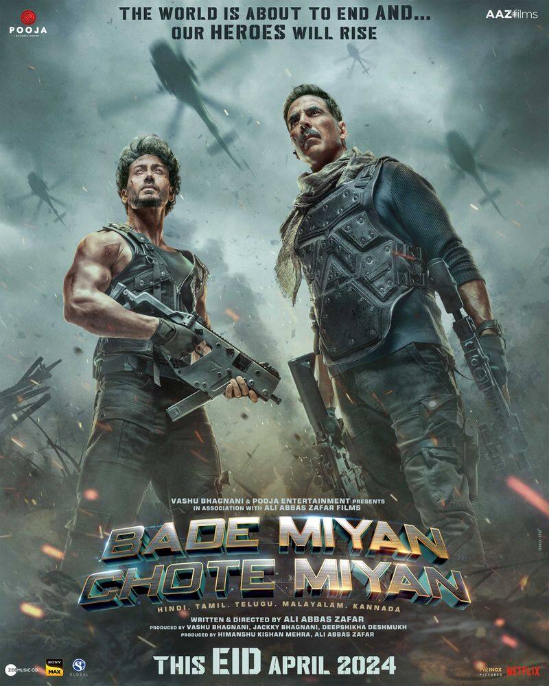 Akshay kumar and tiger shroff lead bade miyan chote miyan teaser launch srb