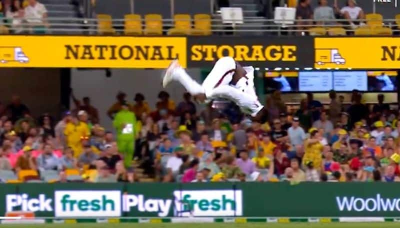 cricket AUS vs WI, 2nd Test: Cartwheel celebration by Kevin Sinclair after taking 1st Test wicket goes viral (WATCH) osf