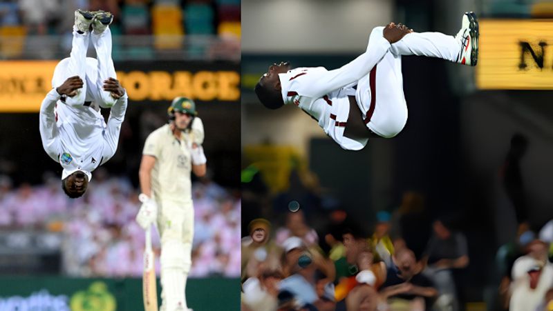 West Indies spinner Kevin Sinclair leaves Australian crowd crazy, Cartwheel celebration in cricket RMA