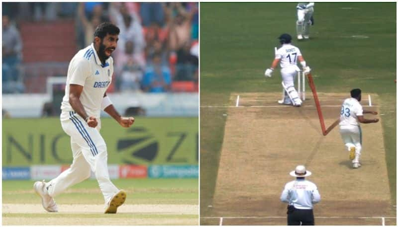 Jasprit Bumrah took Ben Duckett wickets 2 times during Ind vs Eng 1st Test Match at Hyderabad rsk