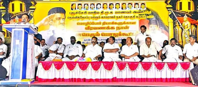 Minister RajaKannappan has said that DMK is not afraid of all the threats of the BJP government KAK