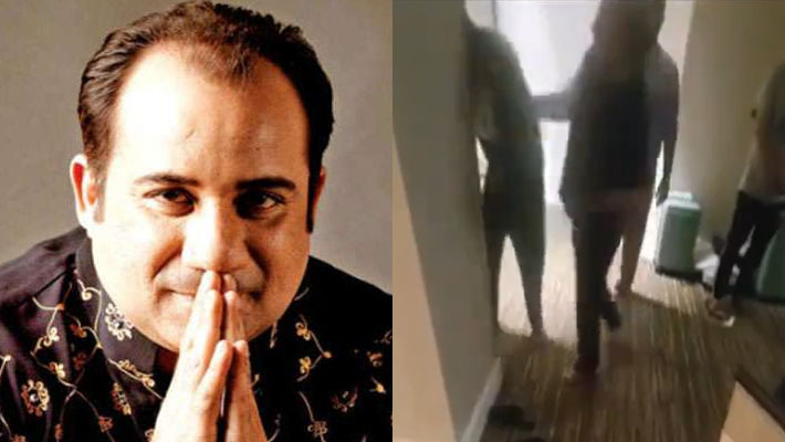 Pakistani singer beats up staff with slipper in an inebriated state Video goes viral..ISR