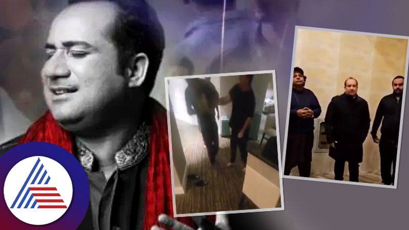 Pakistani Singer Rahat Fateh Ali Khan Beats His Employee Video Goes Viral skr