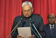 nitish kumar took oath 9th time as the chief minister of bihar latest news in hindi kxa 