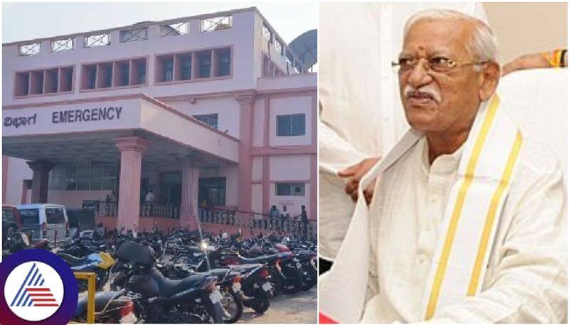 MP Ramesh Jigajinagi sudden health upset admitted to private hospital in Bagalkot sat