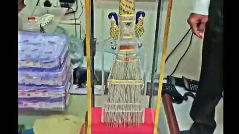 Ayodhya Ram Mandir gets 1.8 kg silver broom as present sgb