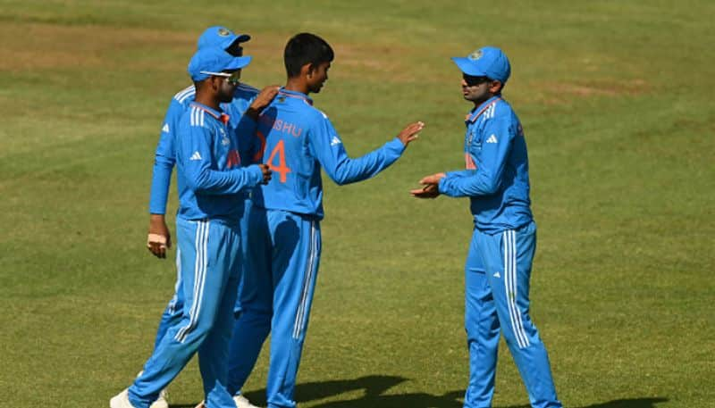 ICC Under 19 World Cup 2024 : team india defeat USA by 201 runs ksp