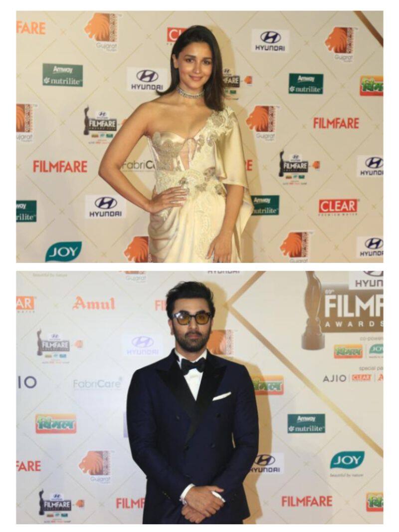 69th Filmfare Awards: Alia Bhatt to Ranbir Kapoor; red carpet looks ATG