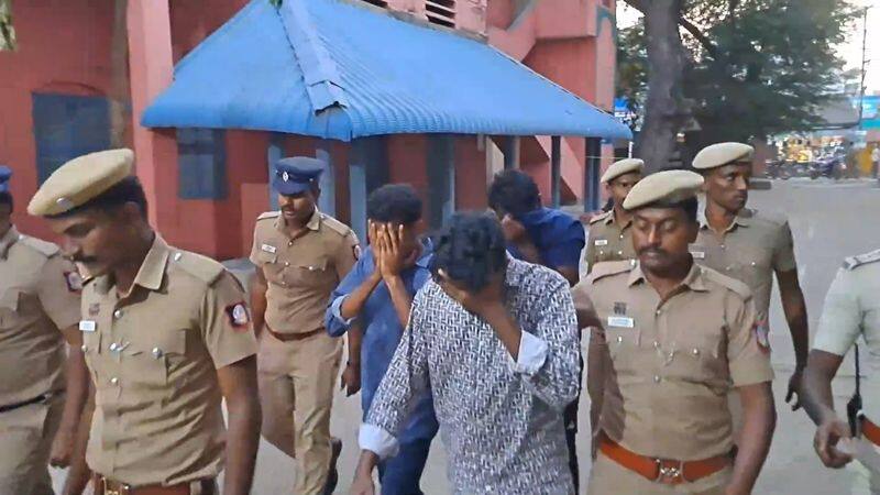 3 young man arrested who beat bjp district secretary in tirupattur district vel