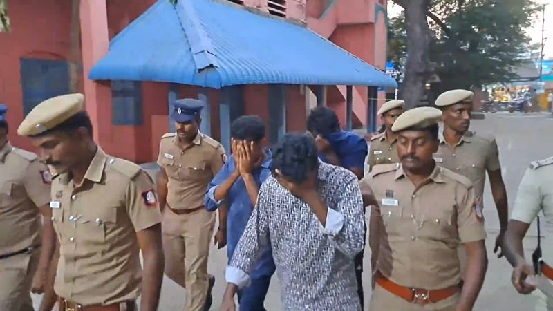 3 young man arrested who beat bjp district secretary in tirupattur district vel