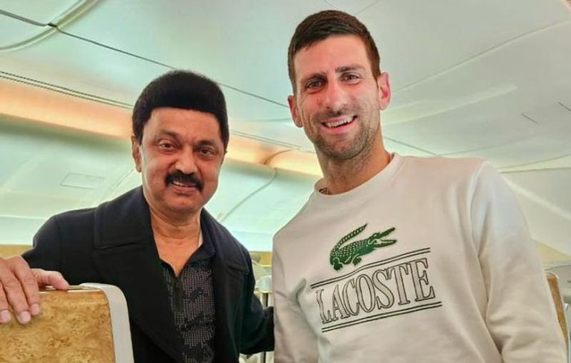 Tamil Nadu Chief Minister Stalin met tennis player Novak Djokovic KAK