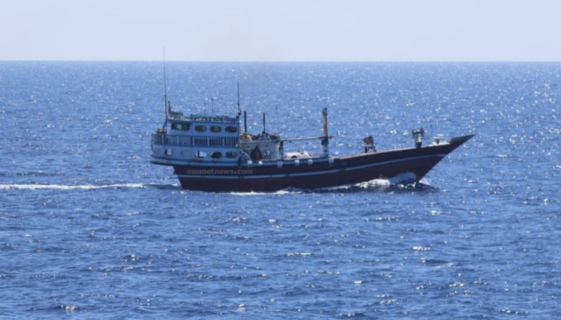 Puthiyapa Harbour Two boats caught fishing without permission