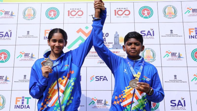 shooter Nilaa Rajaa Baalu Secures Silver with Cousin SM Yugan in Khelo India Youth Games 2023 rsk