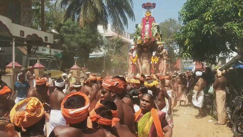 southern district people participate ayya vaikundar temple car festival in kanyakumari vel