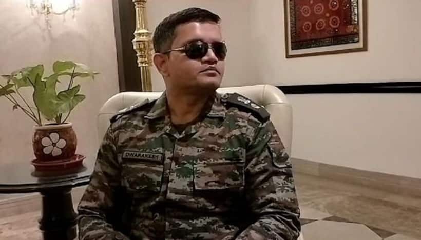 Lost his eyes, not his willpower... How Lt Col Dwarakesh embraced AI to get back in the army (WATCH)