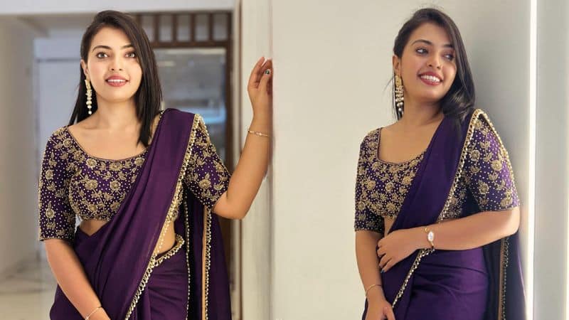 mridhula vijai shares her saree pics on instagram yuva krishna nsn