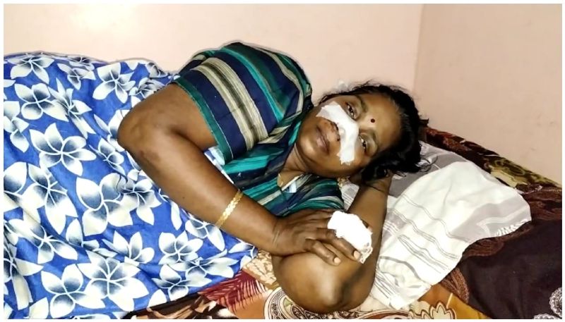 man cutting his wife s nose  in thiruvananthapuram nbu