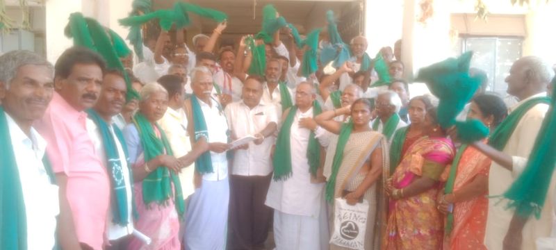 Raitha sangha Demands Justice for woman in Tumakur SNR 