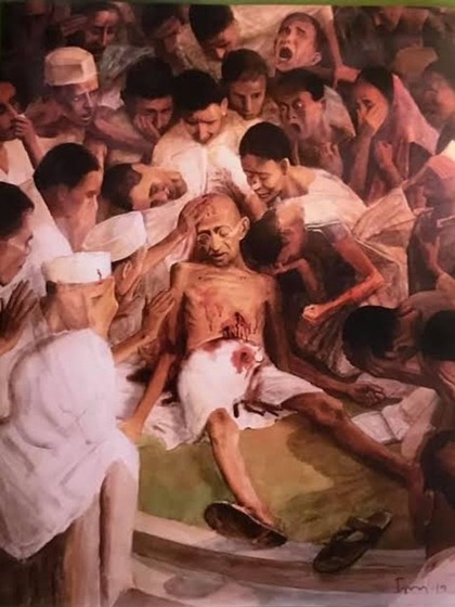पहला ही केस हार गए थे बापू ! फ़ेंक दिया था ट्रेन से जूता