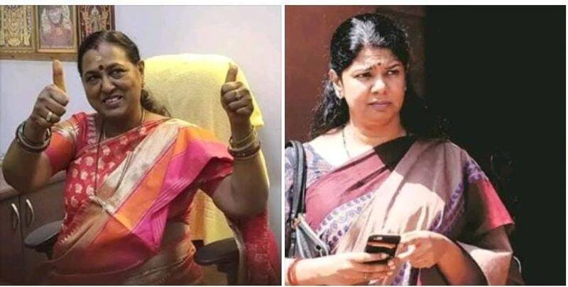 After Vijayakanth death Kanimozhi met Premalatha and expressed her condolences KAK