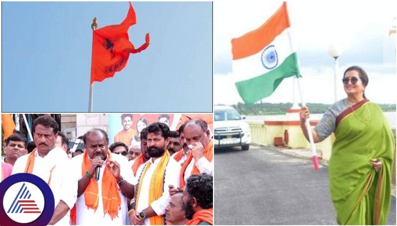 MP Sumalatha said i have not to go to Mandya Hanuman flag disputed Keragodu village sat