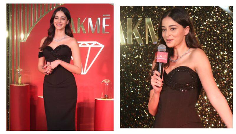 Ananya Panday looks ravishing in gorgeous black gown; Check out her pictures ATG