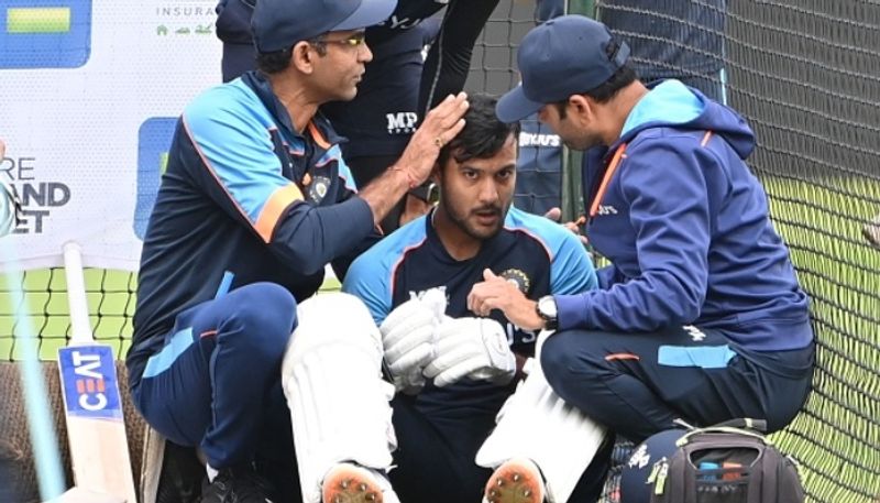 What Happened After Mayank Agarwal Drank Water kvn