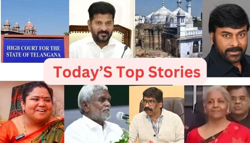 today top stories top 10 Telugu news Andhra Pradesh Telangana FEBRUARY 1st headlines krj