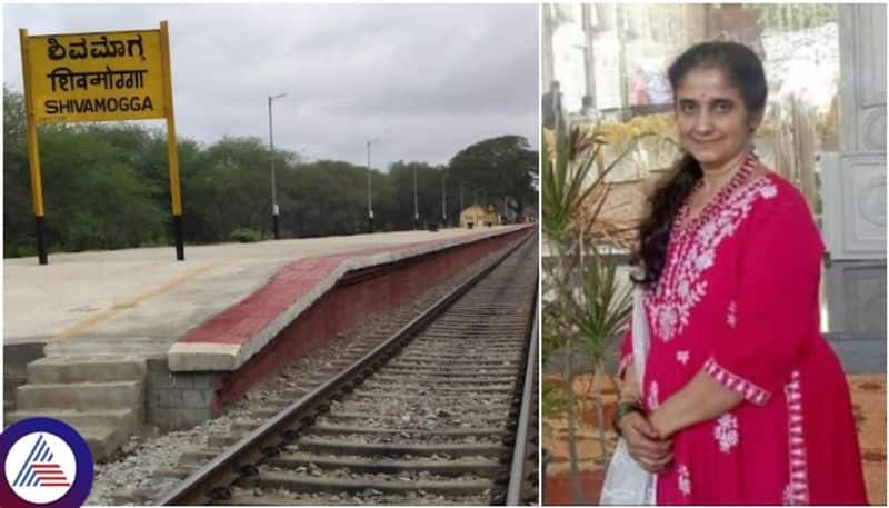 Bengaluru Forest department employee died she was travel in shivamogga train women compartment sat