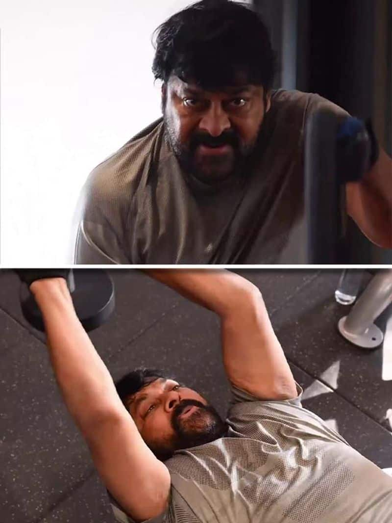 Chiranjeevi hits gym at 68; check his intense body transformation RBA