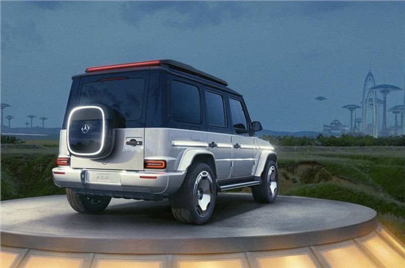 Mercedes Benz reveals all electric G Wagon EQG in India