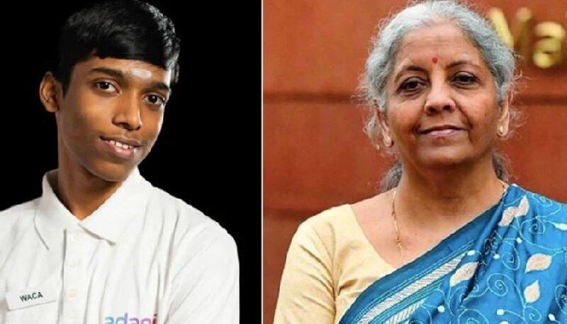 Why Nirmala Sitharaman Mentioned Chess Prodigy R Praggnanandhaa In Budget Speech kvn