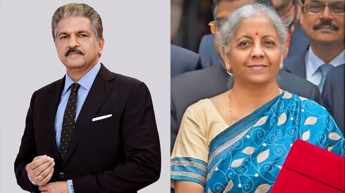 Anand mahindra reaction on budget