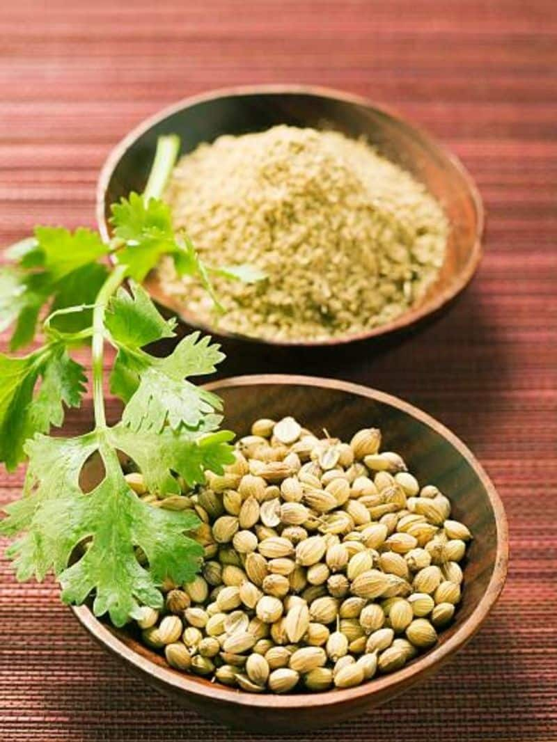 health benefits of having coriander seed water