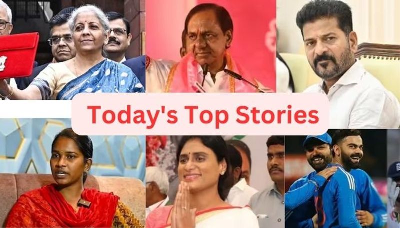 Today top stories top 10 Telugu news Andhra Pradesh Telangana FEBRUARY 2nd headlines krj