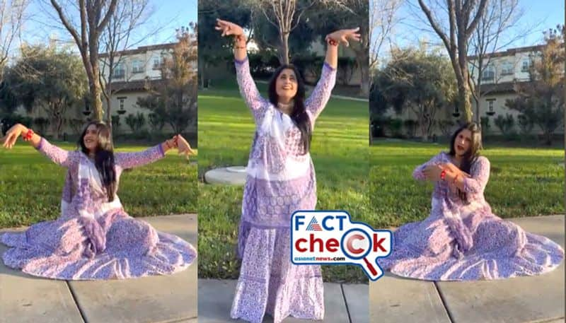 Viral video of dance by Ananya Das IAS is fake Fact Check jje 