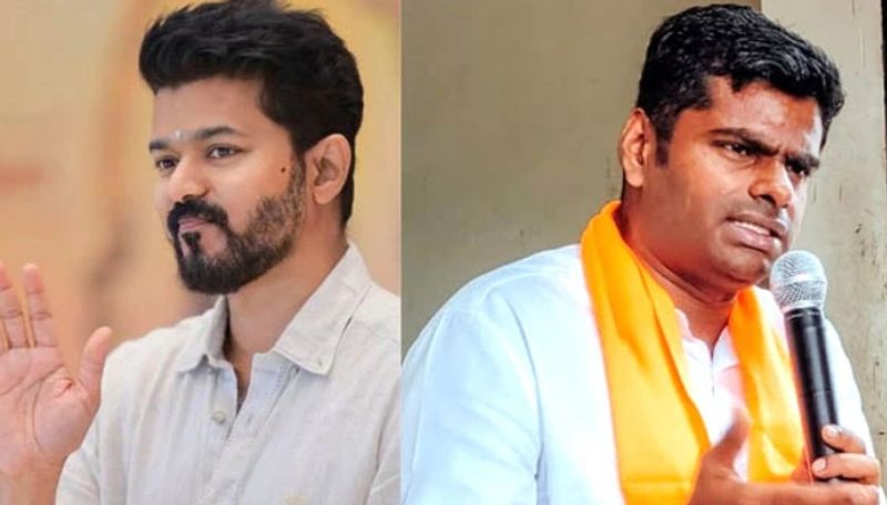 தமிழக வெற்றி கழகம்.. "ஊழல் அரசியலுக்கு எதிராக களமிறங்கும் சகோதரர் விஜய்" - வாழ்த்து கூறி வரவேற்ற அண்ணாமலை!