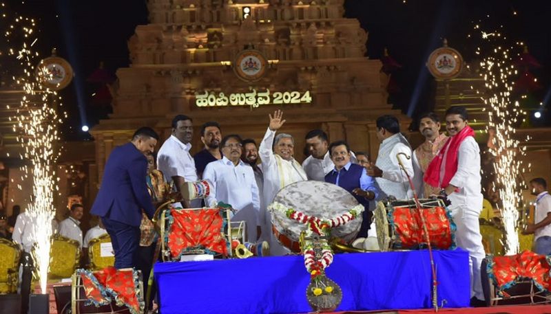 CM Siddaramaiah Talks Over Hampi Utsav grg 