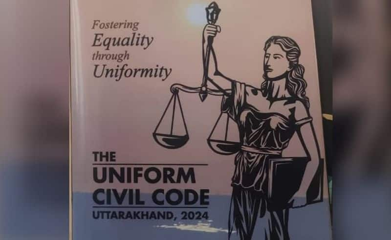 In Equality Push, Blindfold Taken Off Justice Statue In Uniform Civil Code Draft For Uttarakhand